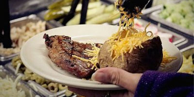 Steak available everyday at North Country Steak Buffet in La Crosse, Wisconsin.