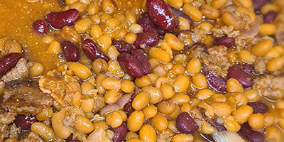 North Country Steak buffet in La Crosse Wisconsin is serving up cowboy beans as part of the Tuesday dinner buffet.
